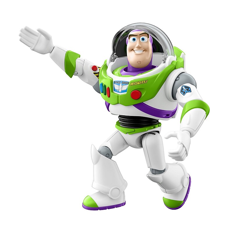 Mattel Disney Pixar Toy Story Action-Chop Buzz Lightyear, Multicolored, 2/Pack (HFY34) image 1