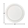 Creative Converting Touch of Color 10" Paper Banquet Plate, White, 72 Plates/Pack (DTC50000BBPLT)~#|#~155A1DCC-BD8E-4A38-92F2083A945F513F_sc7