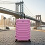 InUSA Endurance 33.27" Hardside Suitcase, 4-Wheeled Spinner, TSA Checkpoint Friendly, Pink (IUEND00XL-PNK)~#|#~155C5E67-D231-4F77-ABA24C5930D3713D_sc7