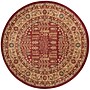 Safavieh Mahal Collection 8' Round Indoor Area Rug, Machine Made, Red/Natural (MAH697A-8R)~#|#~155D2828-5BE5-4B91-98B23DA29F262ECA_sc7