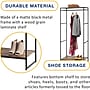 Whitmor 59.72" x 24.8" Garment Rack, Black (6764-11413)~#|#~156751E0-BBAE-4EC1-A5FD989744D6FF21_sc7