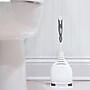 Libman  14.5" Round Bowl Brush & Closed Caddy, White, 4/Carton (0040)~#|#~1567D31E-2931-4130-85759852B4D12AA7_sc7
