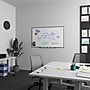TRU RED™ Magnetic Steel Dry Erase Board, Satin Frame, 5' x 3' (TR61176)~#|#~1567DB27-7030-4C41-83356953808DFE09_sc7