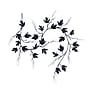 Nearly Natural Pre-Lit Artificial Halloween Black Maple Garland, 6.5' (W1380)~#|#~156EDBA4-C5DB-45E8-80D5100A69C5F5B7_sc7
