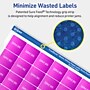 Avery TrueBlock Laser/Inkjet Square Multipurpose Labels, 0.75" x 0.75", White, 800 Labels/Pack (94102)~#|#~156F867B-7012-422B-BE894C0325E62C9A_sc7