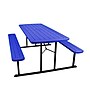 National Public Seating BMPT Series 30" x 72" Heavy Duty Picnic Folding Table, Blue (BMPT3072-BK04)~#|#~156FC84A-612A-46A3-9D1E0CE824B19C49_sc7