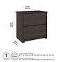 Bush Furniture Cabot Lateral File Cabinet, Heather Gray (WC31780)~#|#~15720720-6C61-4C7F-920B43BA3AE05816_sc7