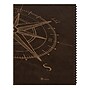 2026-2027 TF Publishing Leathered Compass 9" x 11" Academic Weekly & Monthly Planner, Paperboard Cover (AY27-9702)~#|#~15731D50-7F47-4E30-AD3DDB8A550257A7_sc7
