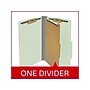Medical Arts Press Pressboard Classification Folder, 1 Divider, 2" Expansion, Legal Size, Pale Green, 10/Box (DV-T52-14-3PGN)~#|#~15789BCA-C9A4-4B1E-A776361FFE74E9CB_sc7