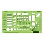 Staedtler Mars Imperial/Metric Architect Template, Plastic, Green (977 125)~#|#~15796AA4-5273-4D08-BB3B1C2A2DD597A3_sc7