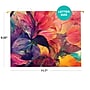 Global Printed Products Heavy Duty Hanging File Folder, 1" Expansion, Straight-Cut, Letter Size, Abstract Floral, 12/Pack~#|#~157B7213-6AD7-4368-94068E440B17F976_sc7
