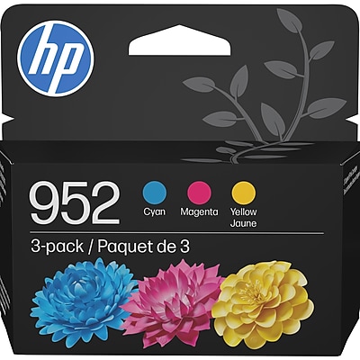 HP 952 Cyan/Magenta/Yellow Standard Yield Ink Cartridge, 3/Pack (N9K27AN#140) Sansujyuku sansujyuku.com