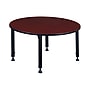 Regency Round Activity Table, Height Adjustable, Mahogany (TB48RNDMHAPBK)~#|#~1586CAEA-70C8-4B52-B7CFCEAF8801D953_sc7