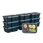bentgo Prep Snack Containers, Deep Teal, 8 oz. , 10/Pack (BGPRSNK-DT)~#|#~1587C8EB-A559-45CA-9B97DEA7280705DA_sc7