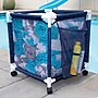 Pool Bins Pool Storage Organizer Mesh Rolling Pool Equipment Bin, 3.2-cu. ft., Blue (PBFT-1501)~#|#~15895DA8-9459-4291-95DCD6B8ED1FBE3B_sc7