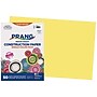 Prang 12" x 18" Construction Paper, Yellow, 50 Sheets/Pack, 5 Packs/Bundle (PAC8407-5)~#|#~15897556-B1F4-4308-8B4D677EE5DE3FF6_sc7