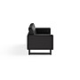 Safco Mirella 54" Vinyl Lounge Settee, Black (1731MRL2BLKBL)~#|#~158D86A8-6B22-461E-AFA3409588E94BE0_sc7