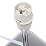 Creekwood Home Square Chrome 9.65" LED Table Lamp, Blue (CWT-1013-BL)~#|#~159009C3-6C24-4887-801FB179358C9CA2_sc7
