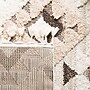 Safavieh Moroccan Tassel Shag Collection 5' 3" x 7' 6" Rectangle Indoor Area Rug, Machine Made, Ivory/Brown (MTS688A-5)~#|#~1590D96A-545A-4B23-982EFEFFC3958BA9_sc7