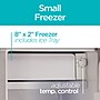 Black & Decker Adjustable Temperature Control Refrigerator with Freezer Compartment, 3.2 Cu. Ft., Gray/Silver (BCRK32V)~#|#~159A1177-73CD-4528-88E3FB83E288902B_sc7