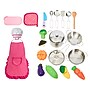 Hey! Play! 23-Piece Kitchen Playset with Storage Bin, Pink (80-PP170014)~#|#~159E168D-A895-48C4-86EE0BBCD095629A_sc7