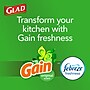 Glad ForceFlex Tall 13 Gallon Kitchen Drawstring White Trash Bags, 110/Box (79098)~#|#~159E2E6B-1375-4737-BA4496EA3119C27B_sc7