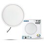 Bulbrite 9" Round 17-Watt 5 Color Selectable LED Flush Mount Light, 1400 Lumens, White (773611)~#|#~15A091C2-B940-44A9-90FF4B6D54AF23E8_sc7
