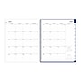 2026-2027 Blue Sky Color Block Blue Frosted 8.5" x 11" Academic Weekly & Monthly Planner, Plastic Cover (156066-A27)~#|#~15A30D63-6D20-4B8A-9DCE6EE6D6E964D8_sc7