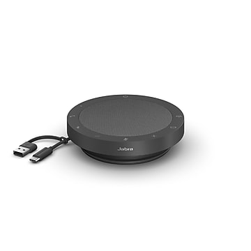 Jabra SPEAK 7510-109 Speakerphone, Black | Staples