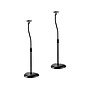 Mount-It! Height-Adjustable Speaker Floor Stand, Black, 2/Pack (MI-1232)~#|#~15AE3B9C-68CD-4F6C-8E877656DF50F7F6_sc7