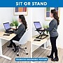 Mount-It! Adjustable Standing Keyboard and Mouse Platform, Black (MI-7146)~#|#~15B76FB6-D0E7-4220-A2956EA66F978FDB_sc7
