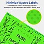 Avery Laser/Inkjet Multipurpose Rectangle Labels, 4.75" x 7.75", Neon Green, 160/Box (94255)~#|#~15B9B873-4CB6-4338-A47FE3729B79B8EB_sc7