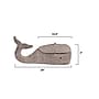 Storied Home Whale Shaped Woven Bankuan Rope Decorative Storage 44.12 Quart Storage Container, Wicker, Grey (DA3162)~#|#~15BA5211-7E45-4374-B2C5A8D65B3144DF_sc7