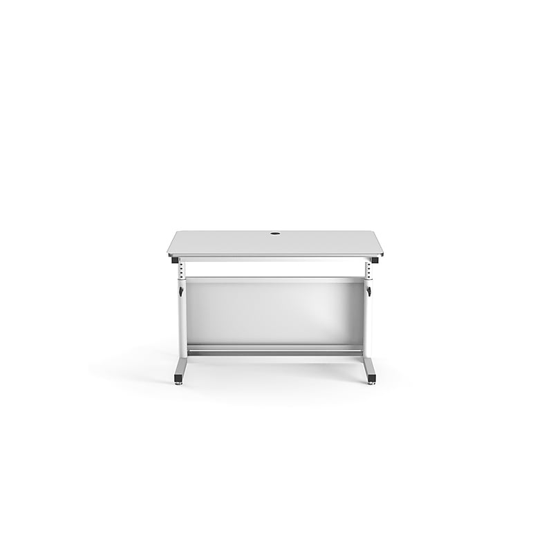 VersaDesk Deluxe 48"W Manual Adjustable Standing Computer Table, White (CTL4830-WW) image 1