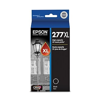 Epson T277XL Black High Yield Ink Cartridge