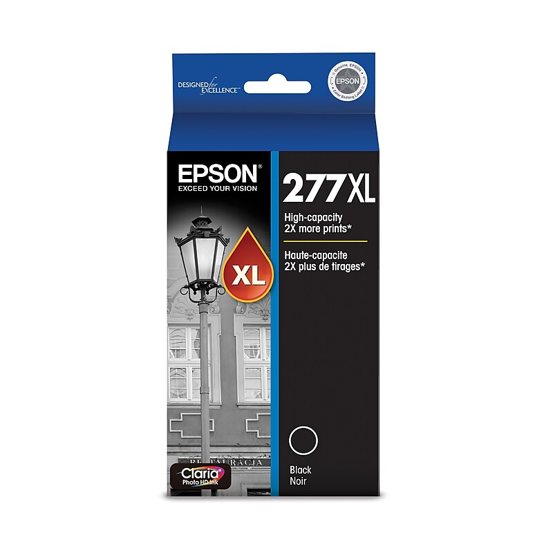 Epson T277XL Black High Yield Ink Cartridge image 1