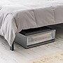 Iris 27.5 Quart Underbed Storage Container, Plastic, Gray (500230)~#|#~15C87A0E-28B2-44CC-872D85E294937B79_sc7