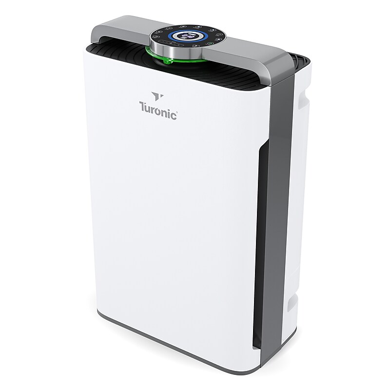 Treblab Turonic True HEPA Tower Air Purifier, 9-Speed, WiFi Enabled, White (PH950) image 1