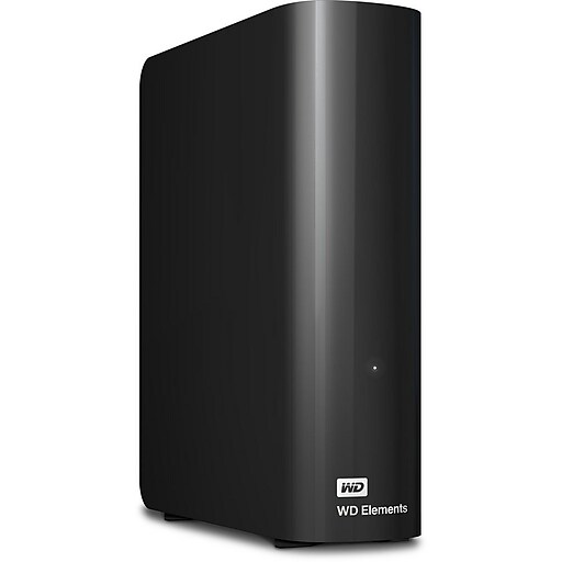 Western Digital Elements 6TB External USB 3.2 Hard Drive, Black
