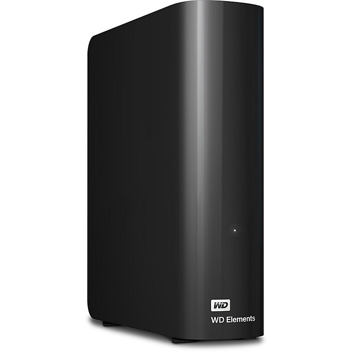 Western Digital Elements 6TB External USB 3.2 Hard Drive, Black