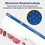 Avery Laser/Inkjet Decorative Edge Multipurpose Labels, 2-3/8" x 8", Clear, 150/Box (94117)~#|#~15DA4C31-25D0-4AE9-AC7CD89E1C8AC226_sc7