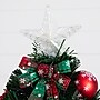 Nearly Natural 24-in Pre-Lit Fiber Optic Cosmopolitan Star Topped Artificial Christmas Tree with Decorative Planter (T4749)~#|#~15E16F47-D59C-47C4-AA1F566A9F10C9B3_sc7