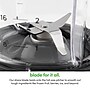 magic bullet 48 oz. Blender with To-Go Cup, Silver (MBF50200)~#|#~15E25D52-976B-42CC-A958C2B6CC106FB0_sc7