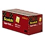 Scotch Super-Hold Transparent Clear Tape Refill, 0.75" x 27.77 yds., 1" Core, Clear, 6 Rolls/Pack (700K6)~#|#~15E98D8A-8CA1-4851-B5B0ACCB98B9AC25_sc7