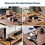 Uncaged Ergonomics Comfort Grip 3-Outlet Extension Cord, 8 ft, Black (CGEC-Black)~#|#~15EA5EDF-AC53-4546-8A708022DA0A46C9_sc7