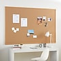 Staples Cork Bulletin Board, Aluminum Frame, 6'W x 4'H (28317-CC)~#|#~15EA63FB-9F07-41B8-8A5360CE57F5C1AD_sc7