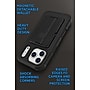 SaharaCase Raider Series MagSafe Compatible Wallet for iPhone 17 Pro, Shock Absorbing, Black (CP00987)~#|#~15EBA921-A4F4-439C-834CC26935D3116D_sc7