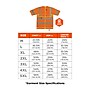 Ergodyne GloWear 8367 High Visibility Short Sleeve T-Shirt, ANSI Type R Class 3, Orange, X-Large (22045)~#|#~15F23A29-B316-413C-96A668F745980B10_sc7