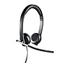 Logitech® H650e USB Stereo Binaural Headset With Noise Cancelling Microphone~#|#~m001385434_sc7
