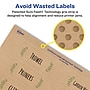 Avery Rectangle Labels, 1.5" x 2.75", Kraft Brown, 500 Labels/Box (94230)~#|#~15F9569B-9696-4FD3-896EBAC3F4DBC0ED_sc7